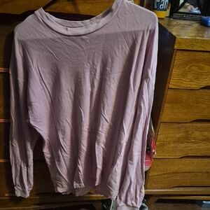 Billabong Pink Long Sleeve Tee